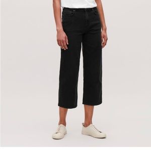 COS Wide Leg Black Jeans